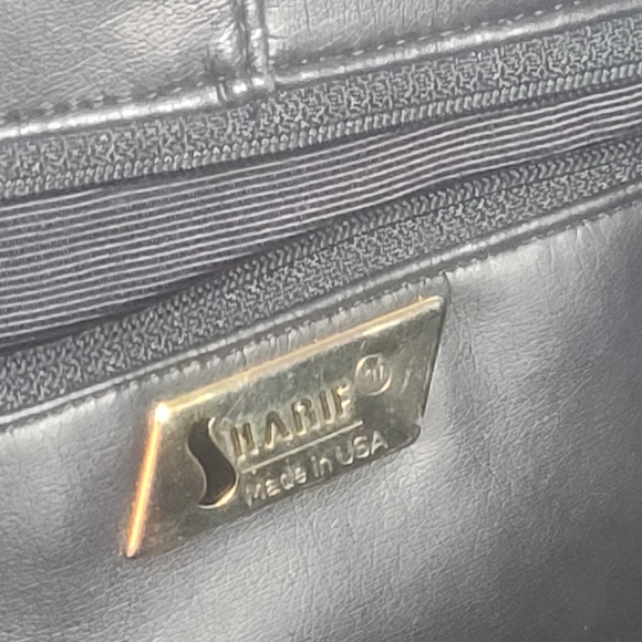 Sharif Vintage Large Multicolored Patchwork Boho Leather Tote Shoulder Bag Purse - Picture 7 of 16